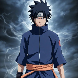 sasuke uchiha form naruto